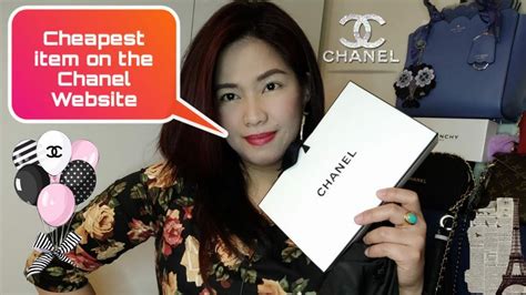 where is the cheapest chanel|cheapest thing on chanel website.